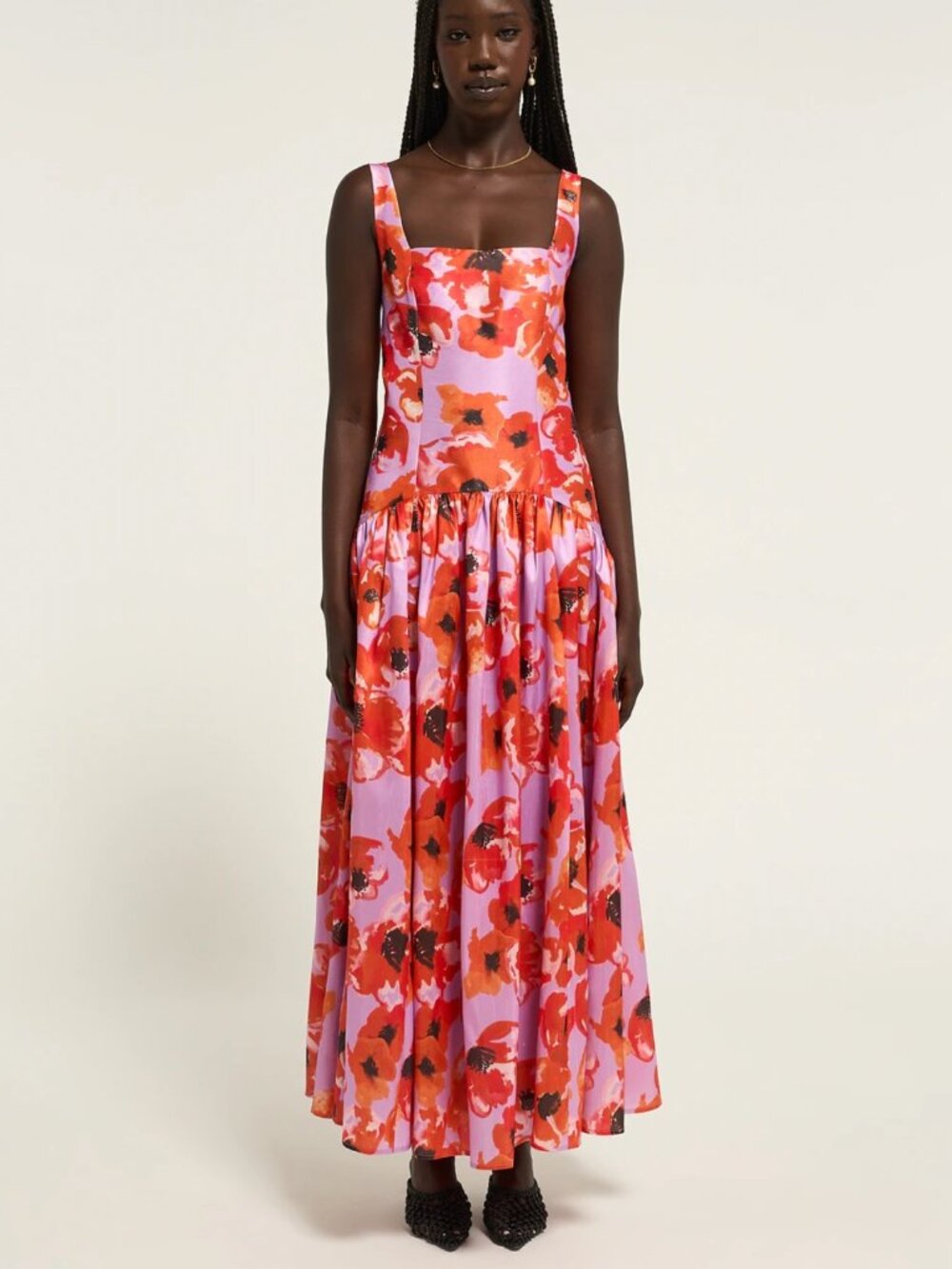 Oro Seta Dropwaist Gown